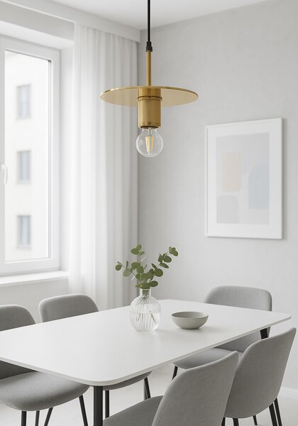 TooLight Závesná lampa La Belle XXII zlatá