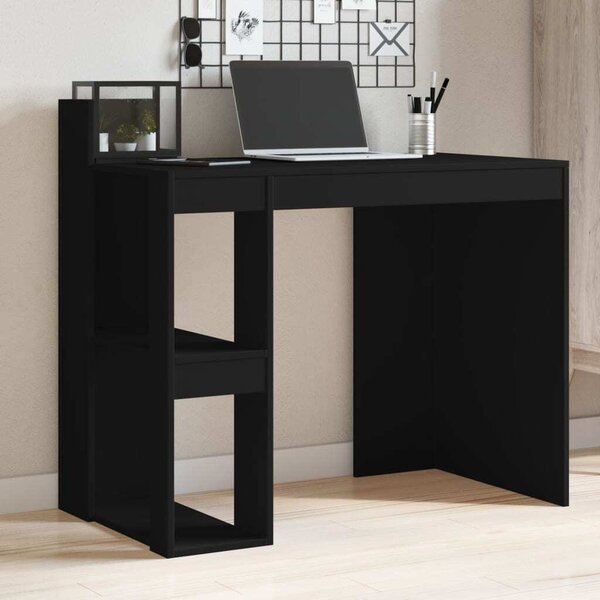 Maison Exclusive - písací stôl čierny 103,5x56,5x94 cm drevený materiál