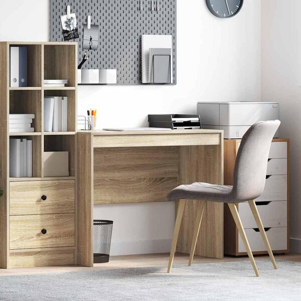 Maison Exclusive - písací stôl Sonoma dub 90 x 50 x 76 cm
