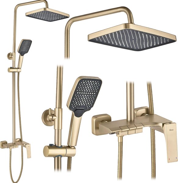 Sprchový Set Rea Joe Brush Gold