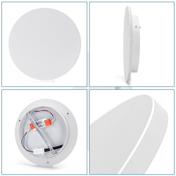 Aigostar - LED Nástenné svietidlo LED/12W/230V 3000K 25 cm biela