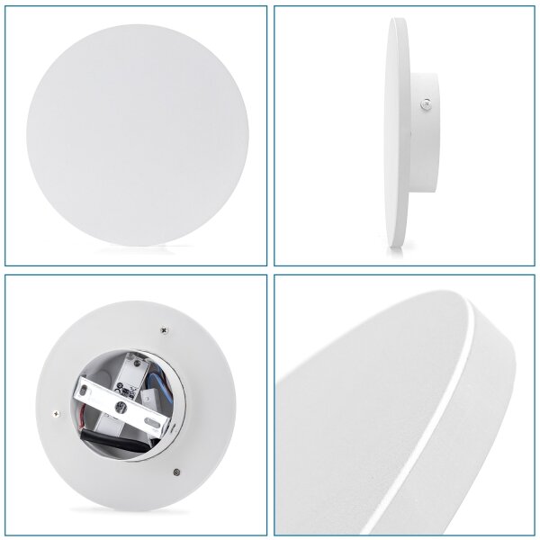 Aigostar - LED Nástenné svietidlo LED/6,5W/230V 6500K 18 cm biela