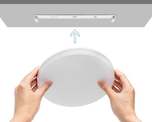 Aigostar - LED Kúpeľňové stropné svietidlo LED/18W/230V 3000-6000K IP54 + DO