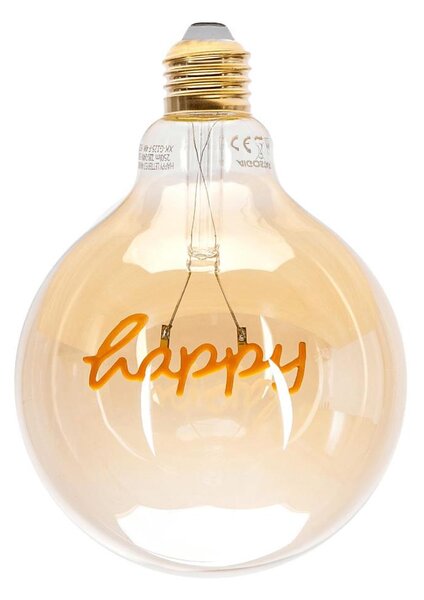 LED Žiarovka FILAMENT E27/4W/230V 1800K happy - Aigostar