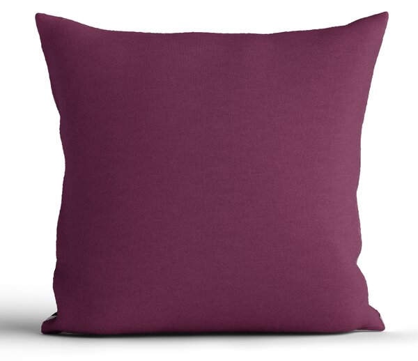 Bavlnená obliečka na vankúš Renforcé 40 × 40 cm - Kvety tulipánov fialovej