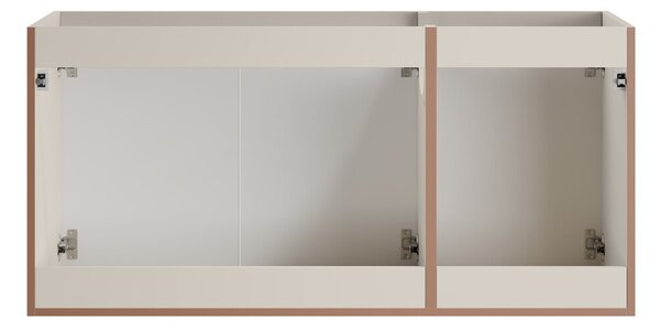 Comad Závesná umývadlová skrinka s dvierkami Bella Cashmere 82-120-46-3D kašmírová
