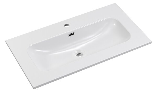 Comad Závesná skrinka Bella kašmír so zápustným umývadlom 80 cm kašmír