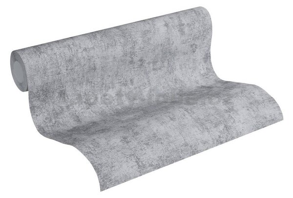 Vliesové tapety na zeď Blooming 2240-19, rozměr 10,05 m x 0,53 m, beton šedý, A.S. CRÉATION