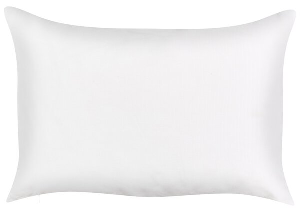 Sada 2 záhradných vankúšov biela a modrá polyester 40 x 60 cm vzor listov moderný dizajn dekoračný vankúš