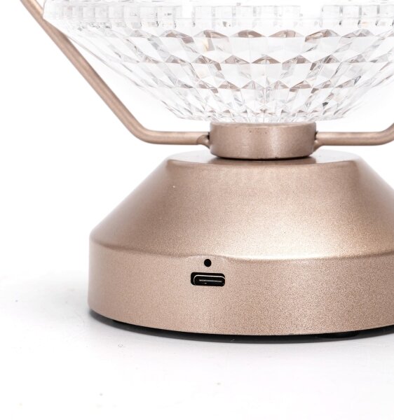 Aigostar- LED Stmievateľná nabíjacia lampa LED/1W/5V 2700/4000/6500K 1800mAh 20 cm