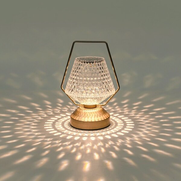 Aigostar- LED Stmievateľná nabíjacia lampa LED/1W/5V 2700/4000/6500K 1800mAh 20 cm