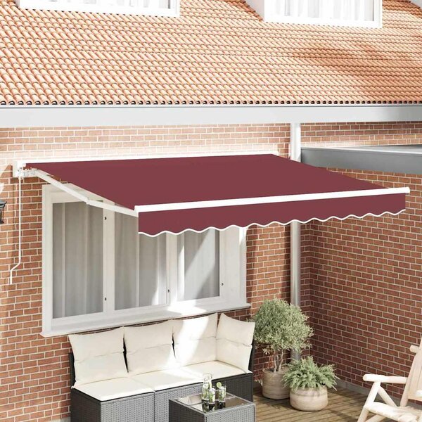 Maison Exclusive – Rám markízy, farba bordová, rozmer 300 x 200 cm