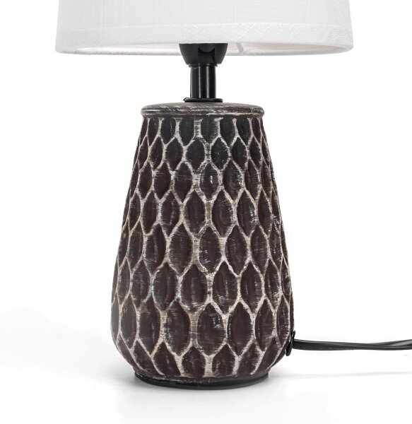 Aigostar - Stolná lampa 1xE14/40W/230V čierna