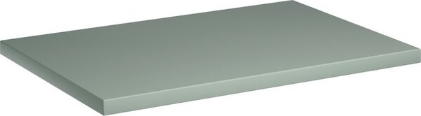 Comad Závesná skrinka Line Reed Green Beyond s doskou a umývadlom 80 cm zelená