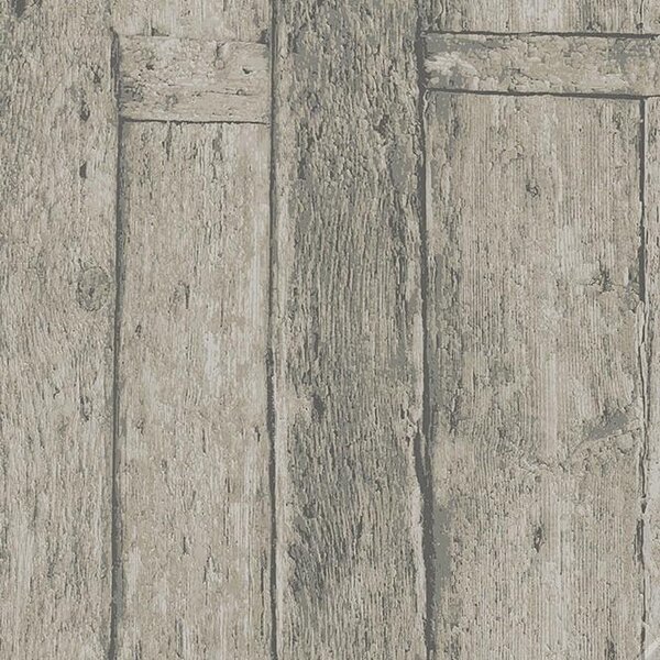 Vliesové tapety na stenu Imagine 31771, rozmer 10,05 m x 0,53 m, drevený obklad hnedý s výraznou štruktúrou, MARBURG
