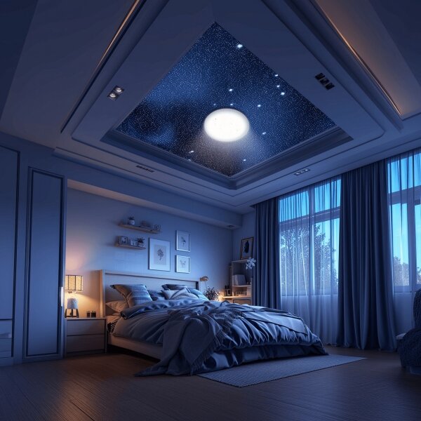 Aigostar - LED Kúpeľňové stropné svietidlo LED/18W/230V IP44 + diaľkové ovládanie