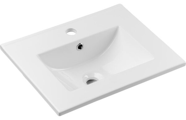 Comad Závesná skrinka Nova Oak Dance II so zápustným umývadlom 60 cm dub coast evoke