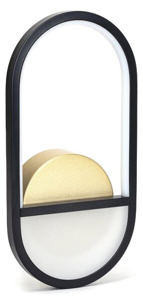 Aigostar - LED Nástenné svietidlo LED/13,5W/230V 2700K čierna/zlatá