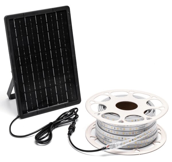 Aigostar - LED Stmievateľný solárny pásik LED/10W/3,2V 10 m 6500K IP65 + DO