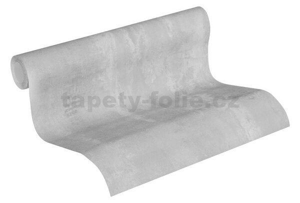 Vliesové tapety na zeď IMPOL New Studio 37412-2, rozmer 10,05 m x 0,53 m, beton šedý, A.S. Création
