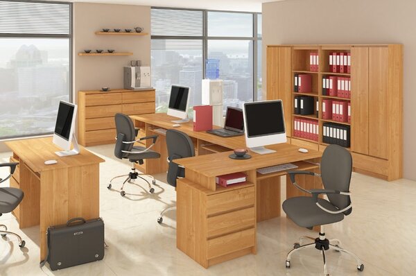 Ak furniture Komoda Rollo K 140 cm jelša
