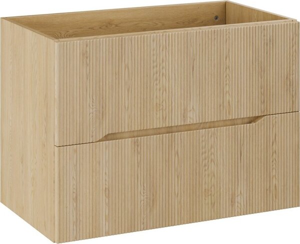 Comad Závesná skrinka pod umývadlo Severská príroda s doskou 80 cm dub cremona