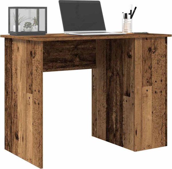 Maison Exclusive – písací stôl v štýle starého dreva 100 x 55 x 75 cm drevený materiál
