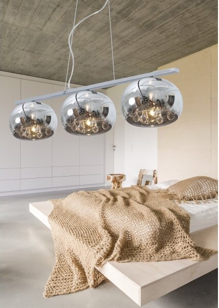 LUXERA 46039 - Závesný luster SPHERA 3xG9/75W/230V