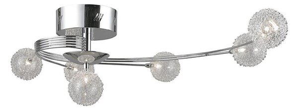 LUXERA 46010 - Prisadený luster CASCADA 6xG4/20W/230V