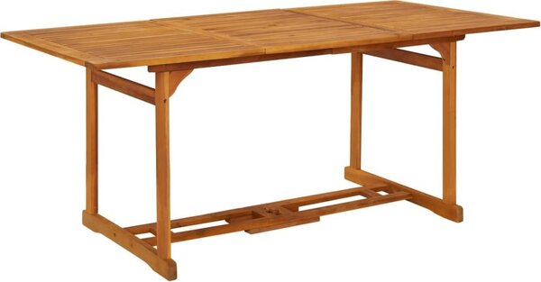 Maison Exclusive - Záhradný jedálenský stôl 180x90x75 cm masívne akáciové drevo