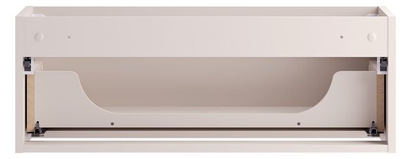 Comad Závesná skrinka pod umývadlo Nova Cashmere s doskou 80 cm kašmírová/dub coast evoke