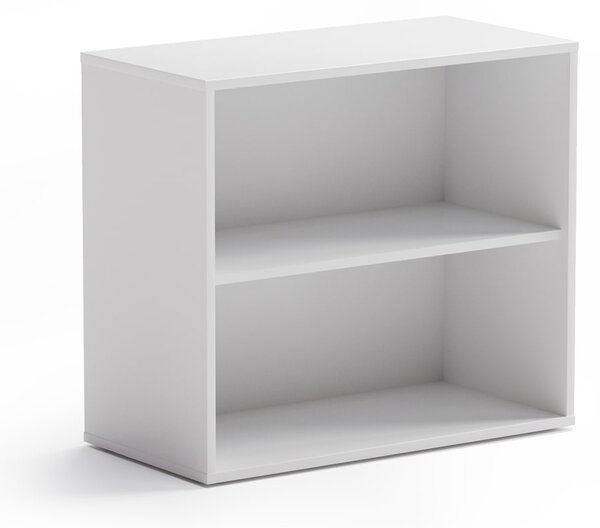 Kancelársky regál BLOCK, 800 x 400 x 710 mm, biela