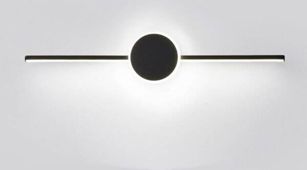 Toolight Toolight, LED kúpeľňové svietidlo nad zrkadlo 40cm APP848-1W, čierna, OSW-07880