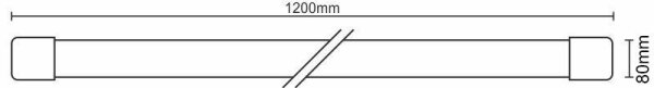 LED Podlinkové svietidlo LED/40W/230V 4000K IP40