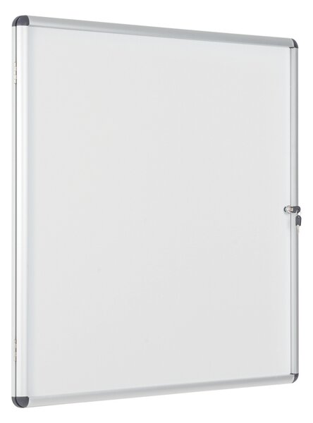 Vnútorná vitrína s bielym magnetickým povrchom, 940 x 981 mm