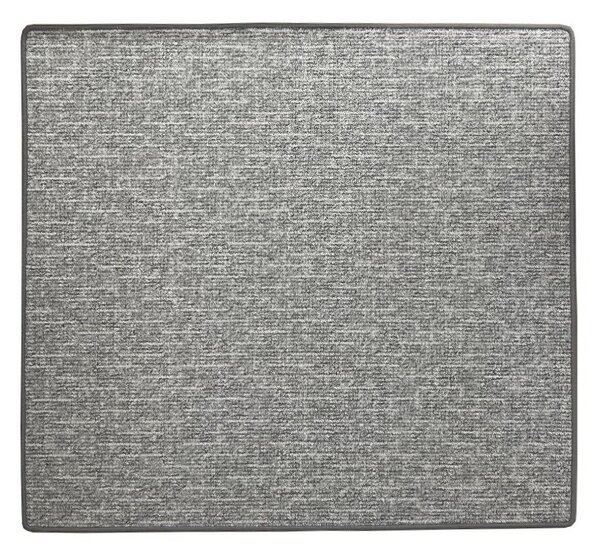 Vopi koberce Kusový koberec Alassio šedý štvorec - 133x133 cm