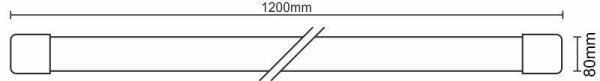 LED Stmievateľné podlinkové svietidlo LED/40W/230V 3000-6500K Wi-Fi Tuya IP40