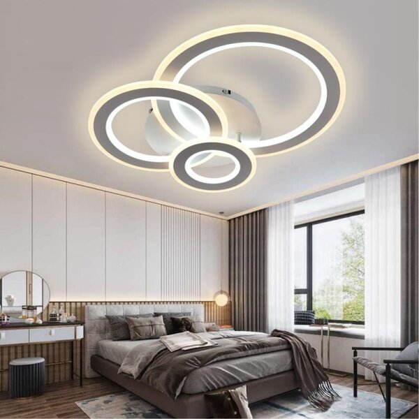 LED Stmievateľný prisadený luster LED/90W/230V 3000-6500K + DO