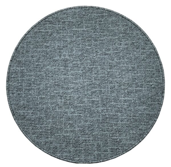 Vopi koberce Kusový koberec Alassio modrošedý kruh - 100x100 (priemer) kruh cm