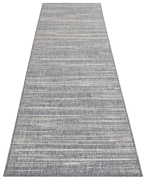 ELLE Decoration , Kusový koberec Gemini 105543 Silver z kolekcie Elle – na von aj na doma, 120x170, šedá, chodba / predsieň