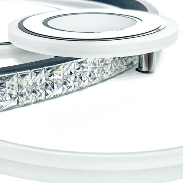 LED Stmievateľný prisadený luster LED/80W/230V 3000-6500K + DO