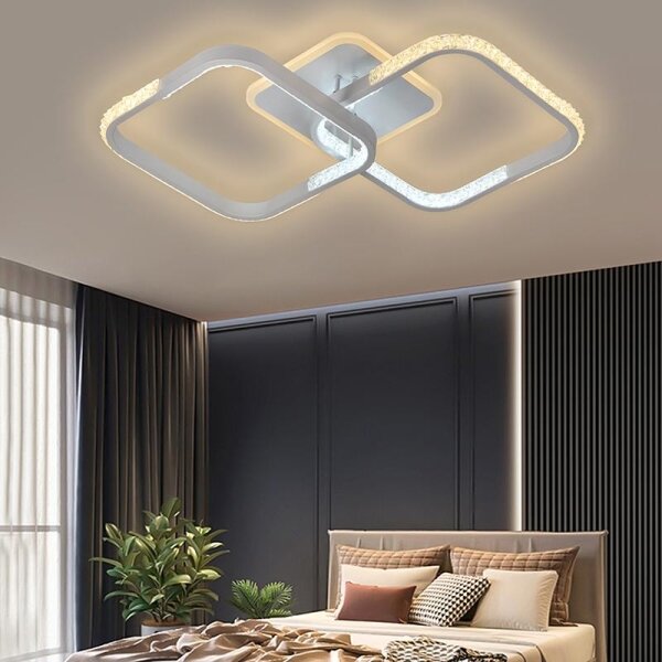 LED Stmievateľný prisadený luster LED/55W/230V 3000-6500K + DO