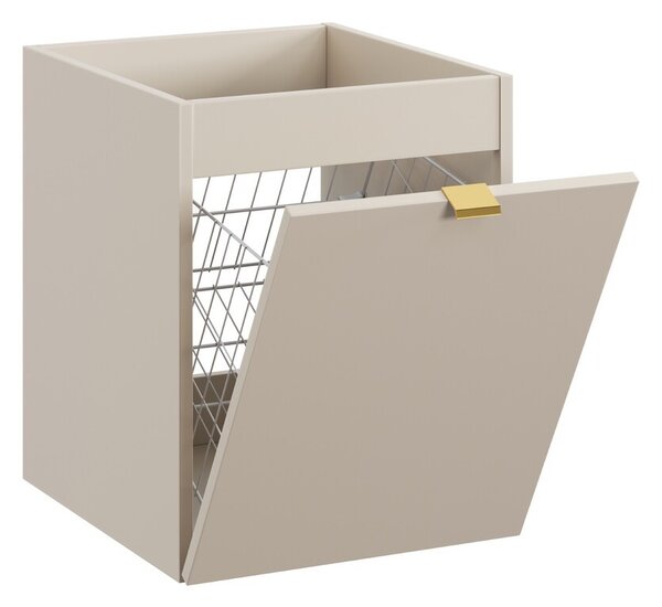 Comad Závesná umývadlová skrinka Dalia Cashmere 81-40-1DK 40 cm s košom na bielizeň kašmírová