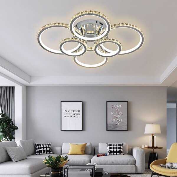 LED Stmievateľný prisadený luster LED/205W/230V 3000-6500K + DO