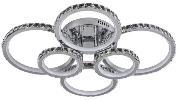LED Stmievateľný prisadený luster LED/205W/230V 3000-6500K + DO
