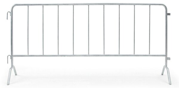 Oceľové mobilné oplotenie, dĺžka 2500 mm, priemer trubiek 30 mm