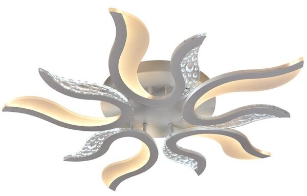LED Stmievateľný prisadený luster LED/65W/230V 3000-6500K biela + diaľkové ovládanie