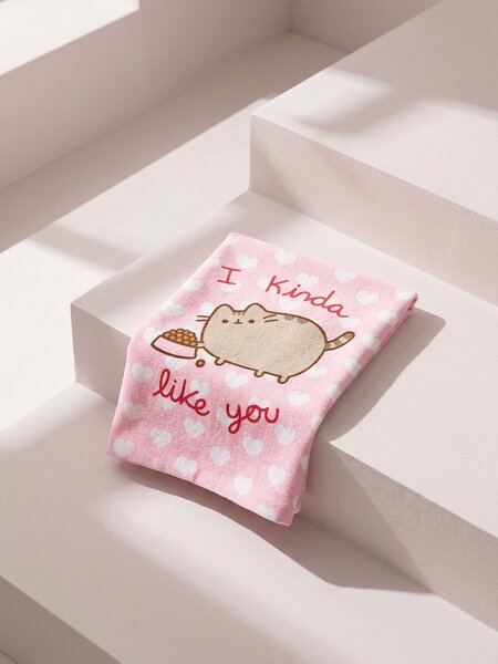 Sinsay - Uterák Pusheen the Cat - pastelová ružová