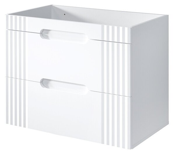 Comad Závesná skrinka pod umývadlo Fiji 80 cm biela