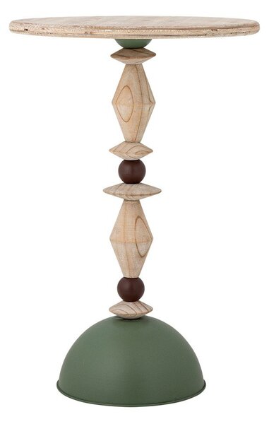 Okrúhly odkladací stolík z jedlového dreva ø 40 cm Mannelli – Bloomingville